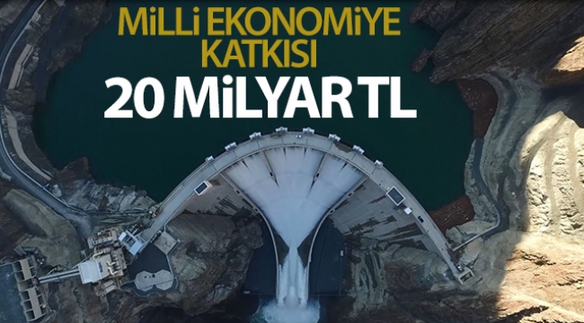 Milli ekonomiye katkısı 20 milyar TL 