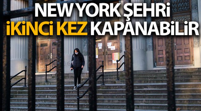 New York ikinci kez tamamen kapatılabilir