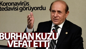 Prof. Dr. Burhan Kuzu, koronavirüs nedeniyle vefat etti