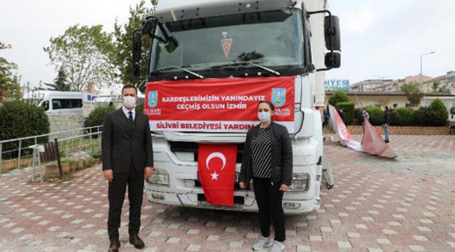 Silivri'den İzmir'e: Kardeşlerimizin yanındayız