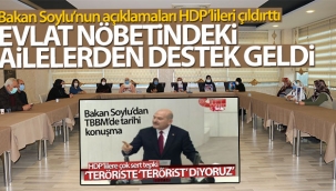 Bakan Soylu'nun açıklamaları HDP'lileri çıldırttı, evlat nöbetindeki ailelerden destek geldi