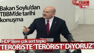 Bakan Soylu: 'Teröriste 'terörist' diyoruz'