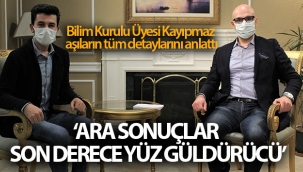 Bilim Kurulu Üyesi Kayıpmaz aşıların tüm detaylarını anlattı