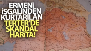 Ermeni işgalinden kurtarılan Terter'de skandal harita
