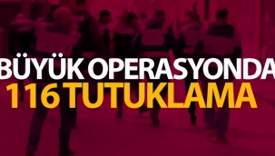İzmir'deki FETÖ operasyonunda 116 tutuklama