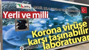 Korona virüse karşı yerli ve milli taşınabilir laboratuvar