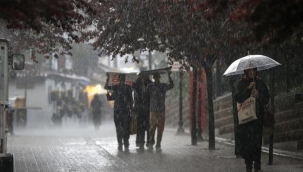 Meteoroloji'den sağanak yağış uyarısı