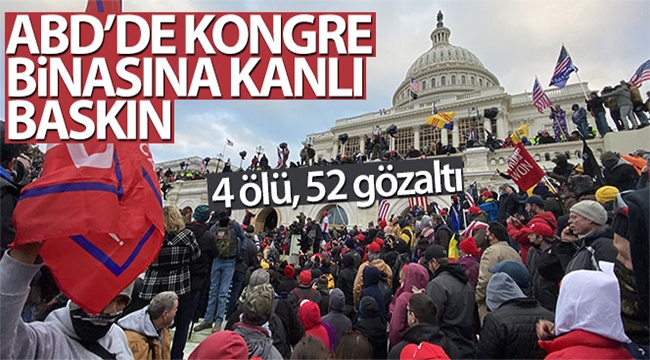 ABD'de Kongre binasına kanlı baskın!