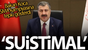 Bakan Koca'dan SMA kampanyasına tepki