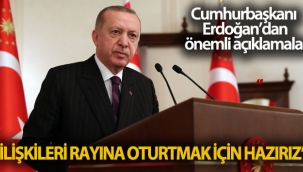 Cumhurbaşkanı Erdoğan: