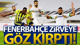 Fenerbahçe, Alanyaspor'u 2-1 mağlup etti