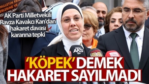 'Köpek' demek hakaret sayılmadı