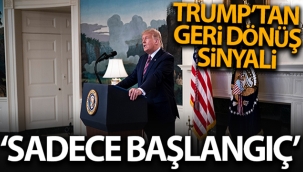 Trump veda konuşmasında geri dönebileceğini sinyallerini verdi