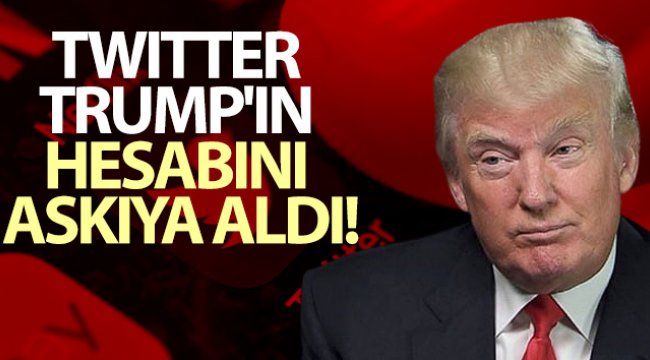 Twitter, Trump'ın ve seçim kampanyasının hesabını askıya aldı