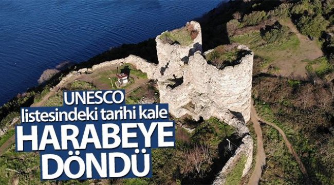 UNESCO listesindeki tarihi kale harabeye döndü