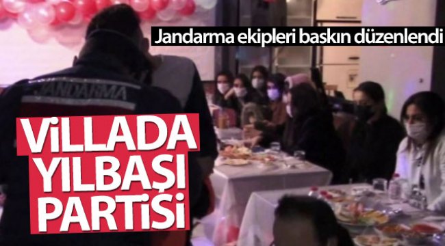 Yılbaşı partisine baskın
