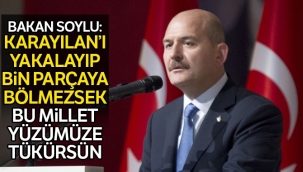 Bakan Soylu'dan sert sözler! 'Yakalayıp bin parçaya bölmezsek...'