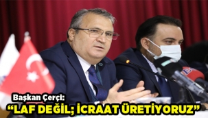 Başkan Çerçi 2020 icraatlarını ve yeni projelerini anlattı