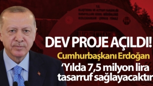 Cumhurbaşkanı Erdoğan'dan Kızılcahamam-Çerkeş Tüneli açılış töreninde flaş açıklamalar