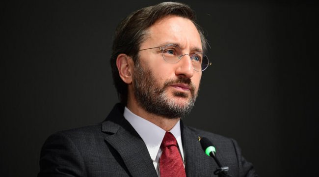 İletişim Başkanı Fahrettin Altun, Kırgızistan'ın Ankara Büyükelçisi Ömüraliyev ile görüştü