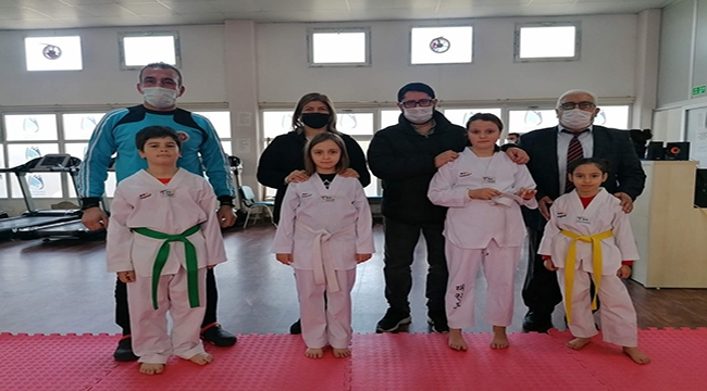 Uygur ve Alkan'dan Taekwondoculara Ziyaret 