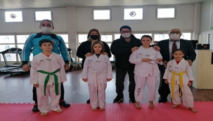 Uygur ve Alkan'dan Taekwondoculara Ziyaret