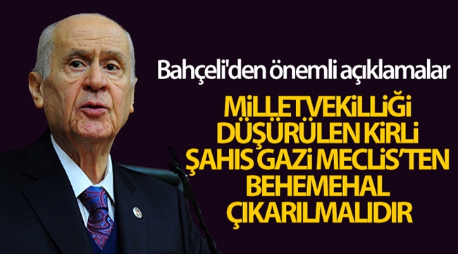 MHP lideri Bahçeli'den çok sert mesajlar