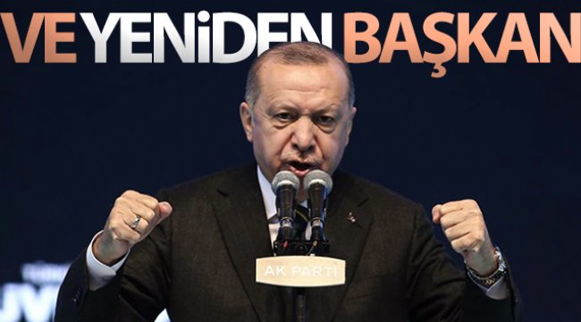 Cumhurbaşkanı Recep Tayyip Erdoğan, yeniden AK Parti Genel Başkanı seçildi