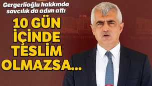 Gergerlioğlu hakkında savcılık da adım attı