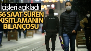 Hafta sonu kısıtlamalarına uymayan 39 bin 604 kişiye idari işlem yapıldı