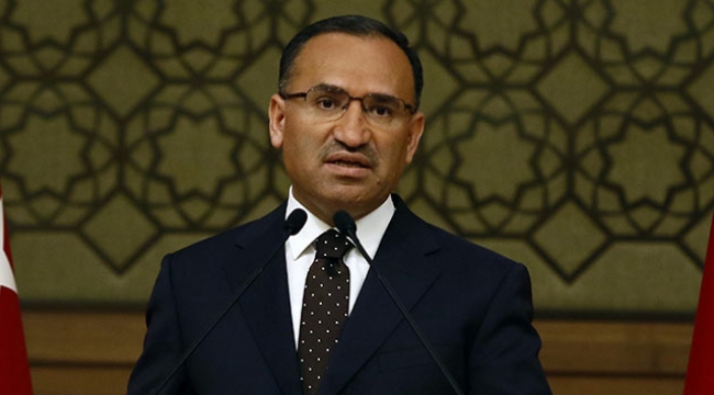 Bozdağ: "Bildiri ayaklarımızın altındadır"