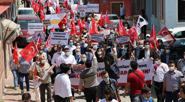 İncirlik Üssü önünde Biden protestosu!