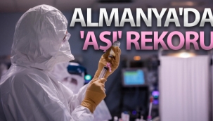 Almanya bir günde aşı rekoru kırdı