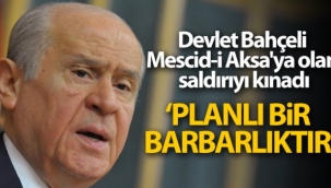 Bahçeli'den önemli Kudüs açıklaması