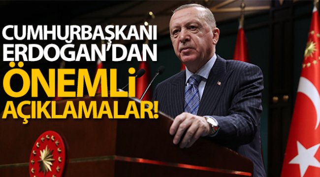 Cumhurbaşkanı Erdoğan'dan yeni anayasa mesajı!