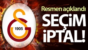 Galatasaray'da başkanlık seçimi iptal edildi!