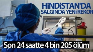 Hindistan'da salgında yeni rekor