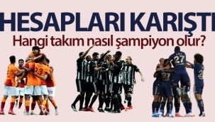 Şampiyonluk hesapları karıştı