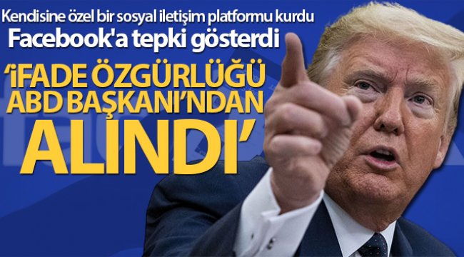 Trump'dan Facebook'a sert tepki!