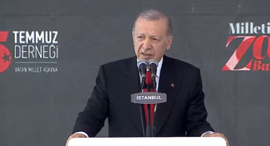 Cumhurbaşkanı Erdoğan'dan 15 Temmuz'un ilk mesajı
