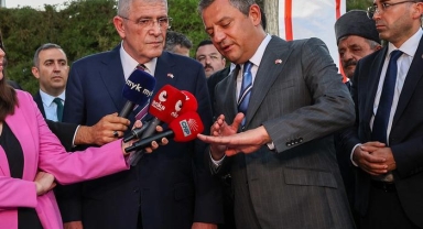 Özgür Özel ve Müsavat Dervişoğlu'ndan 'ittifak' sorusuna yanıt