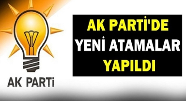 AK Parti'de yeni il başkanları belli oldu!