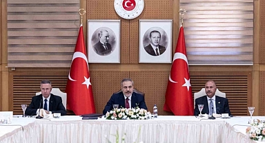Bakan Fidan Arap Ligi ülkelerinin Ankara Büyükelçileri ile buluştu