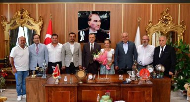 Başkan Balaban CHP'li milletvekillerini ağırladı