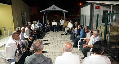 Başkan Tutdere muhtarlarla bir araya geldi