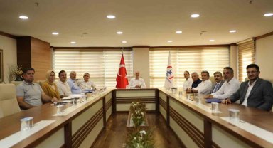 Başkanlar buluştu, tek hedef Düzce'nin kalkınması