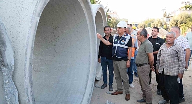 Büyükşehir'den Yüreğir'e altyapı yatırımı