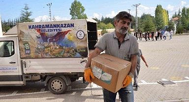 Kahramankazan Belediyesinden okullara hijyen desteği