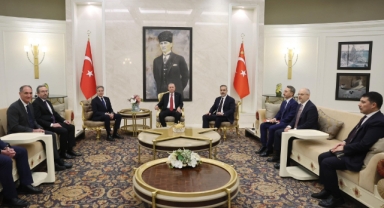 Cumhurbaşkanı Erdoğan, ABD Dışişleri Bakanı Antony Blinken'i kabul etti
