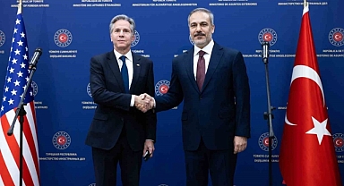 Dışişleri Bakanı Fidan, ABD'li mevkidaşı Blinken ile görüştü